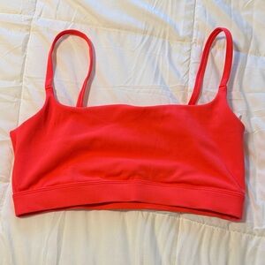 Fabletics Bright Coral Bandeau